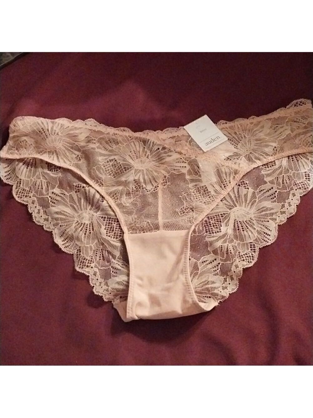 NWT AudenWomen's 5 Pairs Lace Bikini Underwear Size L